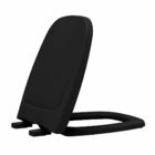 Assento Sanitário Preto Soft Close Deca Flex Celite Like