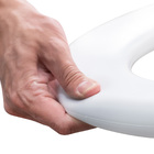 Assento Sanitário Quadra Almofadado Branco Astra