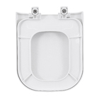 Assento Sanitário Quadra/Debba Polipropileno Fechamento Comum Branco Sensea