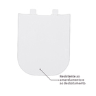Assento Sanitário Quadra/Debba Polipropileno Fechamento Comum Branco Sensea