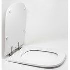 Assento Sanitário Quadra Deca Aço Branco