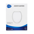Assento Sanitário Quadra Fechamento Comum Branco Sensea
