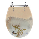 Assento Sanitário Ravena/izy Deca Aço Avenca/borboleta Creme