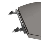 Assento Sanitário Ravena/izy Deca Aço Cinza Vip