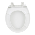 Assento Sanitário Ravena Izy Plástico Fechamento Suave Gelo Deca
