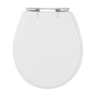 Assento Sanitário Ravena/ Izy/ Targa Poliéster Branco Fechamento Comum Sensea