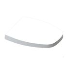 Assento Sanitário Retangular com Fechamento Suave Retangular Polipropileno  Branco Mebuki
