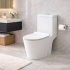 Assento Sanitário Retangular com Fechamento Suave Retangular Termofixo  Branco Mebuki