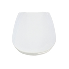 Assento Sanitário Retangular Polipropileno Branco Fechamento Comum Mebuki