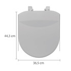 Assento Sanitário Riviera Polipropileno Fechamento Comum Branco Astra