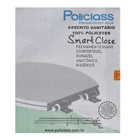 Assento Sanitário Riviera Poliéster Branco Fechamento Suave Policlass