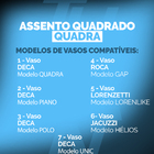 Assento Sanitário Roca Gap Pp Soft Close Creme