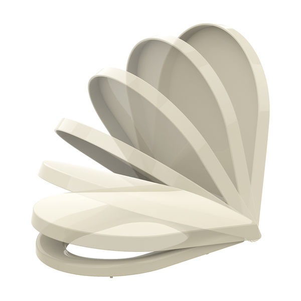 Assento Sanitário Roca Happening Pp Soft Close Creme