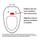 Assento Sanitário Roca Victoria Pp Convencional Branco Tupan