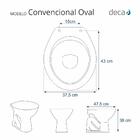 Assento Sanitário Sabará Vermelho Para Louça Icasa