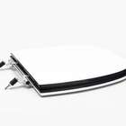 Assento Sanitário Sabatini Icasa Aço Bolação Branco/preto