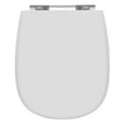 Assento Sanitário Sabatini Poliéster Branco Policlass