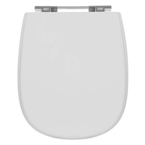 Assento Sanitário Sabatini Poliéster Branco Policlass
