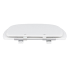 Assento Sanitário Sabatini Poliéster Branco Fechamento Comum Sensea