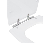 Assento Sanitário Sabatini Poliéster Branco Fechamento Comum Sensea