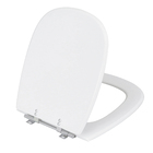 Assento Sanitário Sabatini Poliéster Branco Fechamento Comum Sensea