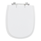 Assento Sanitário Sabatini Poliéster Branco Fechamento Comum Sensea