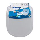 Assento Sanitário Sabatini Polipropileno Cinza Fechamento Comum Tupan