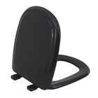 Assento Sanitário Sabatini Polipropileno Preto Fechamento Comum Tupan