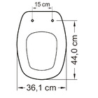 Assento Sanitário Santa Clara Dona Beja Pp Soft Close Areia