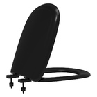 Assento Sanitário Santa Clara Dona Beja Pp Soft Close Preto