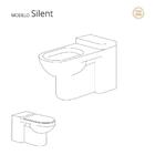 Assento Sanitário Silent Cinza Claro Para Vaso Hervy