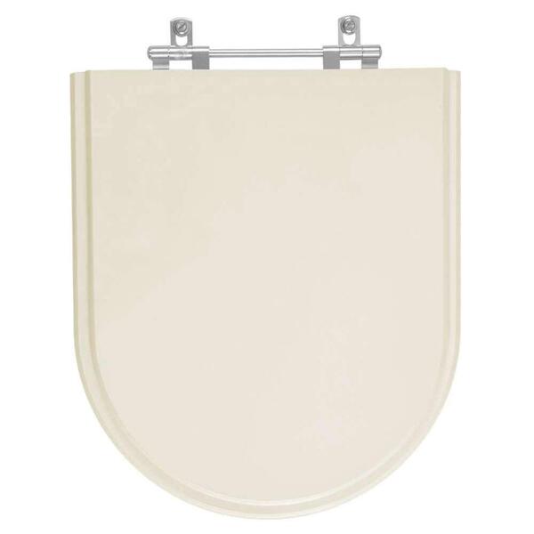 Assento Sanitário Silent Marfim (bege Claro) Para Vaso Hervy