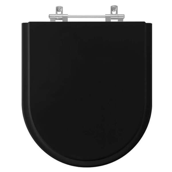 Assento Sanitário Smart Preto Para Vaso Celite