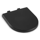 Assento Sanitário Smart Termofixo Preto Fosco Fechamento Suave Celite