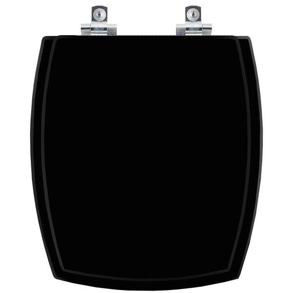 Assento Sanitário Soft Close Anturius Preto Para Vaso Luzarte