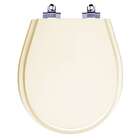 Assento Sanitário Soft Close Avalon Bone Para Vaso Ideal Stan