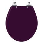 Assento Sanitário Soft Close Carina Ametista Para Vaso Ideal