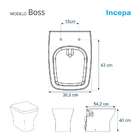 Assento Sanitário Soft Close Clean Branco Para Vaso Deca