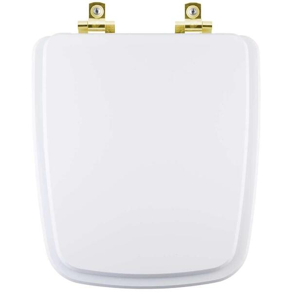 Assento Sanitário Soft Close Clean Branco Para Vaso Deca Com