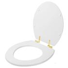 Assento Sanitário Soft Close Colonial Branco Para Vaso Hervy