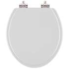 Assento Sanitario Soft Close Colonial Cinza Para Vaso Hervy