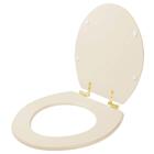 Assento Sanitário Soft Close Colonial Marfim Para Vaso Hervy