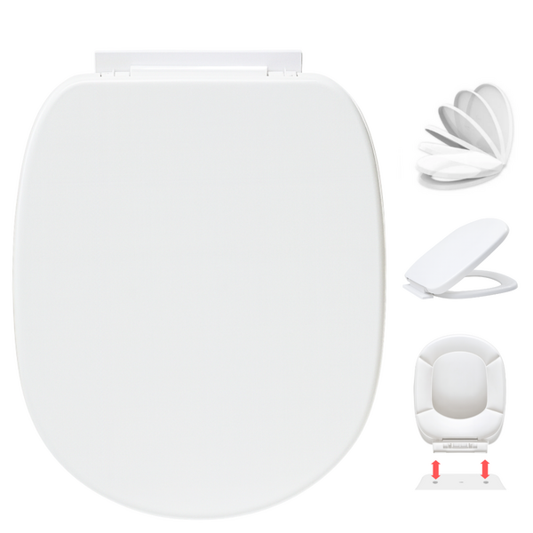 Assento Sanitário Soft Close Com Sistema Retira Fácil Para Va