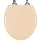 Assento Sanitário Soft Close Convencional Oval Rosa Floral Pa