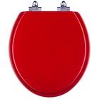 Assento Sanitário Soft Close Convencional Vermelho Fosco