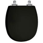 Assento Sanitário Soft Close Fast Ébano (preto) Para Vaso Deca