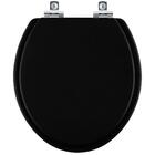 Assento Sanitário Soft Close Fiore Preto Para Vaso Incepa