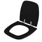 Assento Sanitario Soft Close Fit Preto Para Vaso Celite