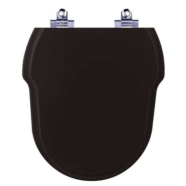 Assento Sanitario Soft Close Hampton Preto Para Louça Incepa