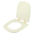 Assento Sanitário Soft Close Ibiza Biscuit Para Vaso Incepa C